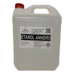 Alcohol Industrial Etanol Anhidro 10 Litros