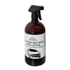 Silicona Multiuso Para Autos Tableros Plásticos Gomas 1 Litro