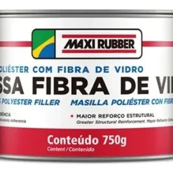 Masilla Poliester Con Fibra De Vidrio 750 Gms + Catalizador