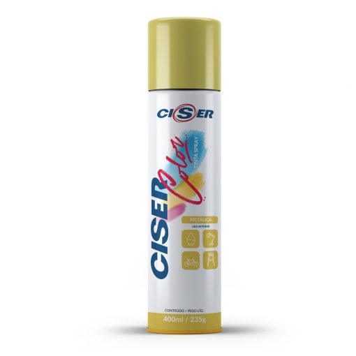 Pintura En Spray Metalizado Ciser 400 mL