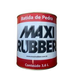 Batido De Piedra Antigravilla Maxi Rubber Negro 3.6 Litros