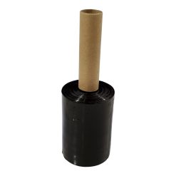 Film Stretch Con Mango Negro 12,5Cm X 250 Mts X 1 Unidad