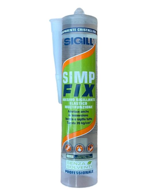 Sellador Adhesivo Multiproposito Pega Bajo Agua Simp Fix 290 Ml