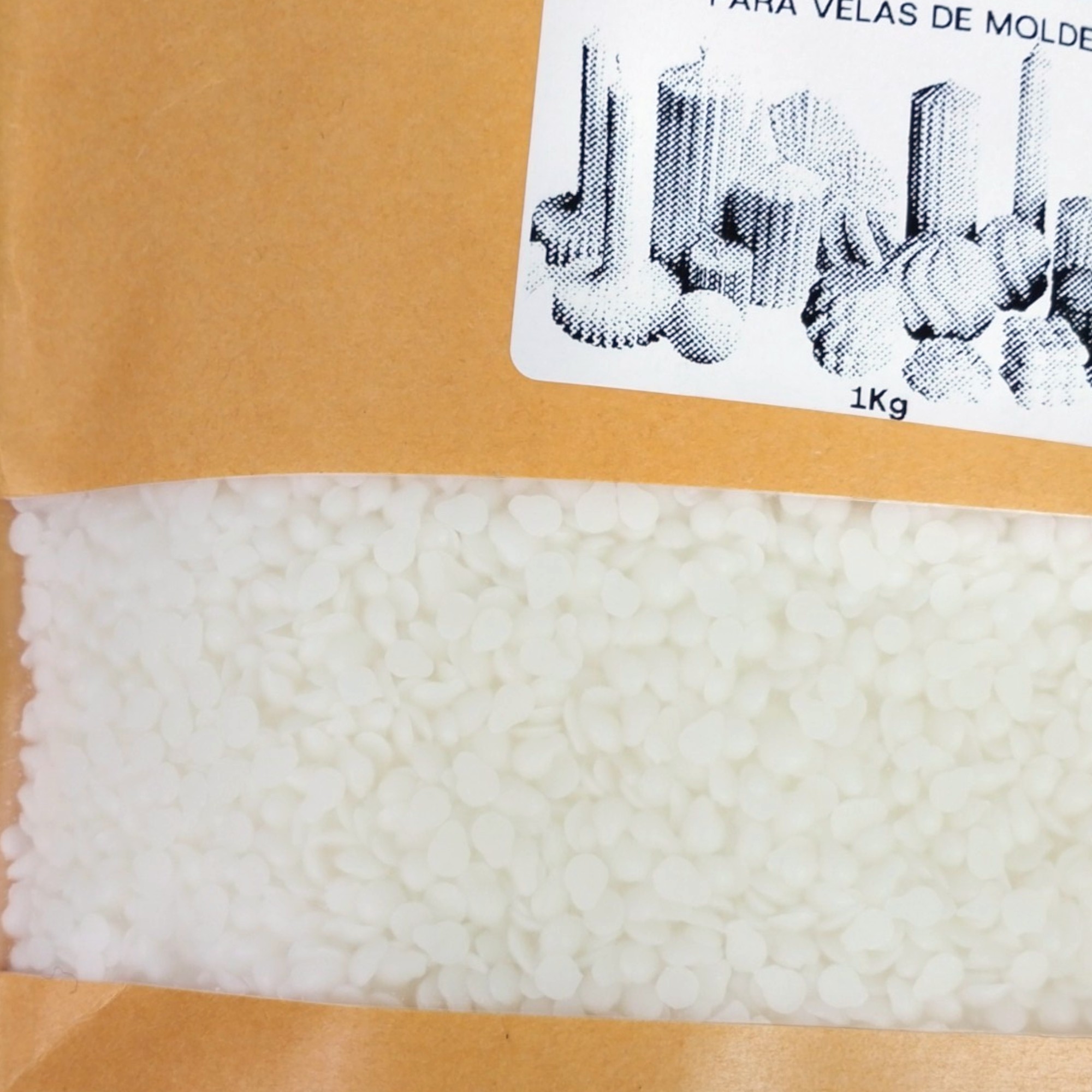 Cera De Soja Natural Para Velas 20 Kg Apf - Imagen 2