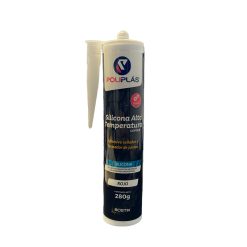Silicona Alta Temperatura Roja 320 ºc Ideal Industria 280 G