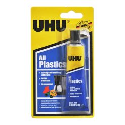 Pegamento Uhu All Plastics Pegamento Para Plásticos 33 mL