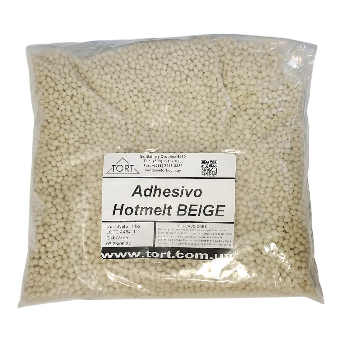 Hotmelt Para Pegado De Cantos Beige Afix 1 Kg - Imagen 2