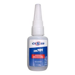 Adhesivo Instantaneo Cis 701 Media Viscocidad Ciser 20 g