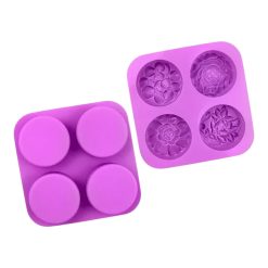 Molde de flores de silicona
