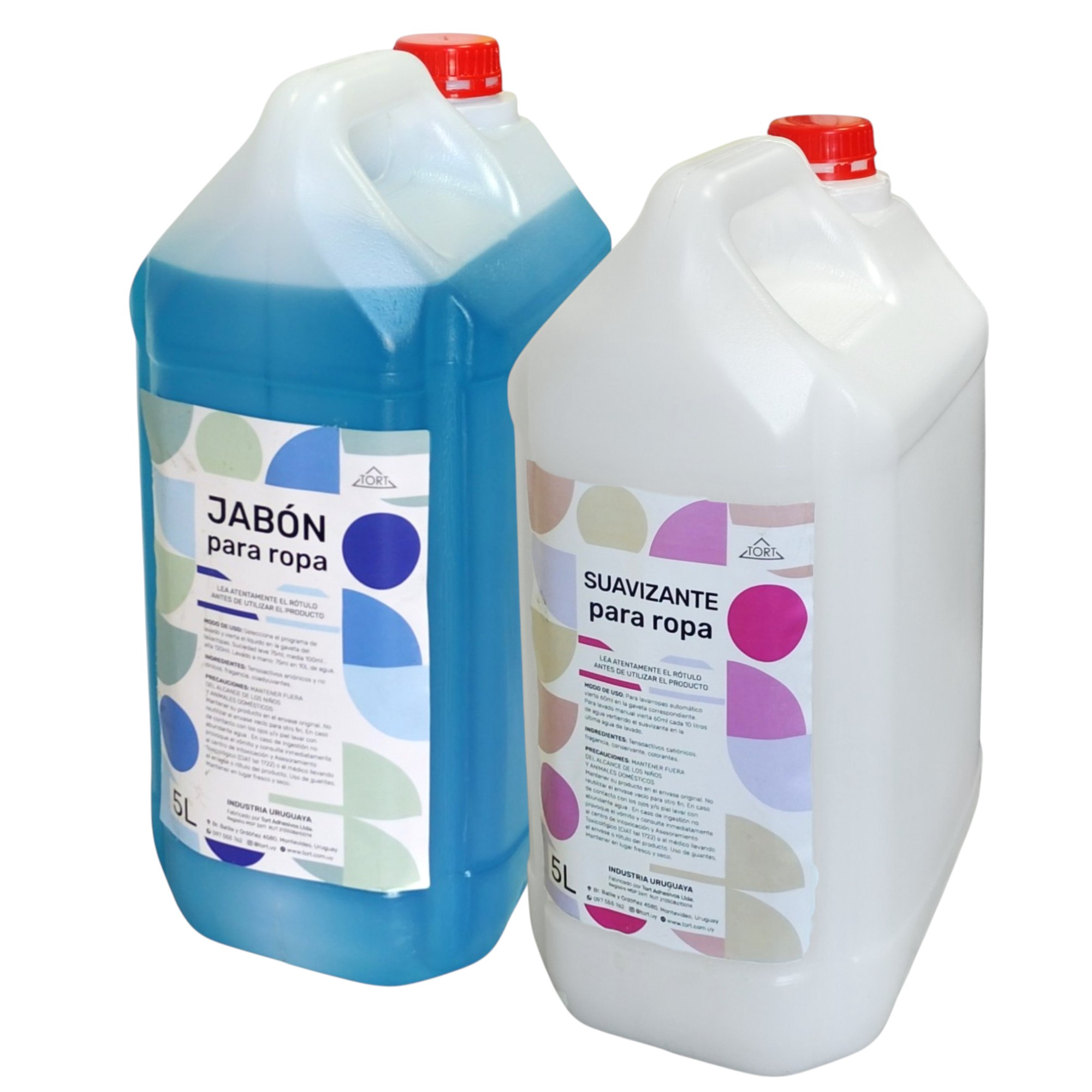 PROMO Jabón Lavarropas 5 Litros y Suavizante para Ropa 5 Litros