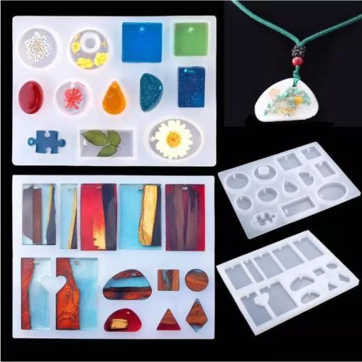 Set Moldes para Joyas en Resina de Silicona - Imagen 3
