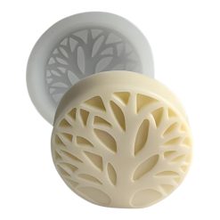 Molde de silicona árbol vela
