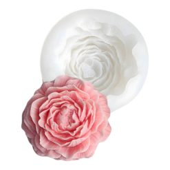 Molde de silicona peonia