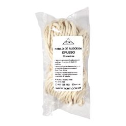 Pabilo Algodón Grueso 20 Metros