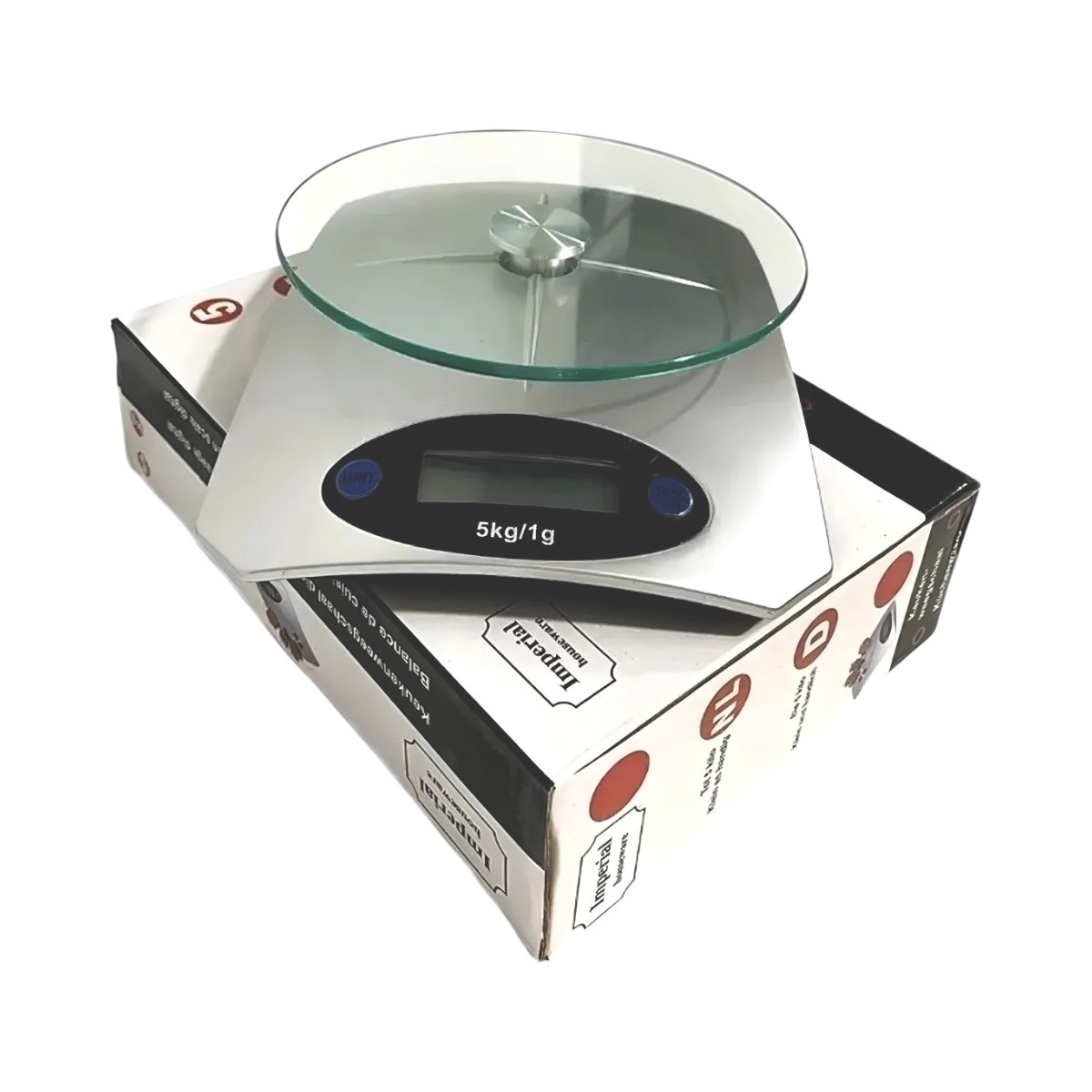 Balanza De Cocina Digital 1 g A 5 Kg Color Plateado - Imagen 2