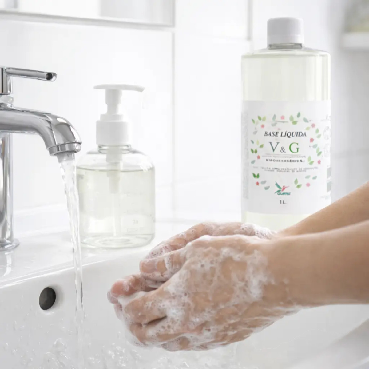 Base Transparente Para Jabón Líquido 1 L - Imagen 3