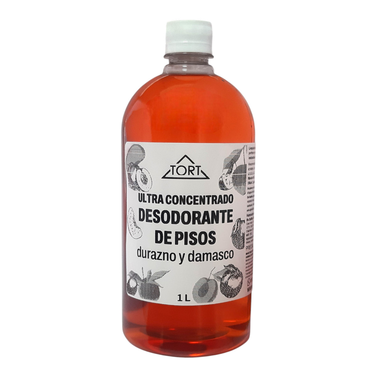 Limpiador Desodorante Ultra Concentrado 1 L - Durazno y Damasco