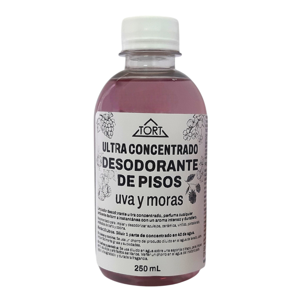 Limpiador Desodorante Ultra Concentrado 250 mL - Uva y Moras - Imagen 2