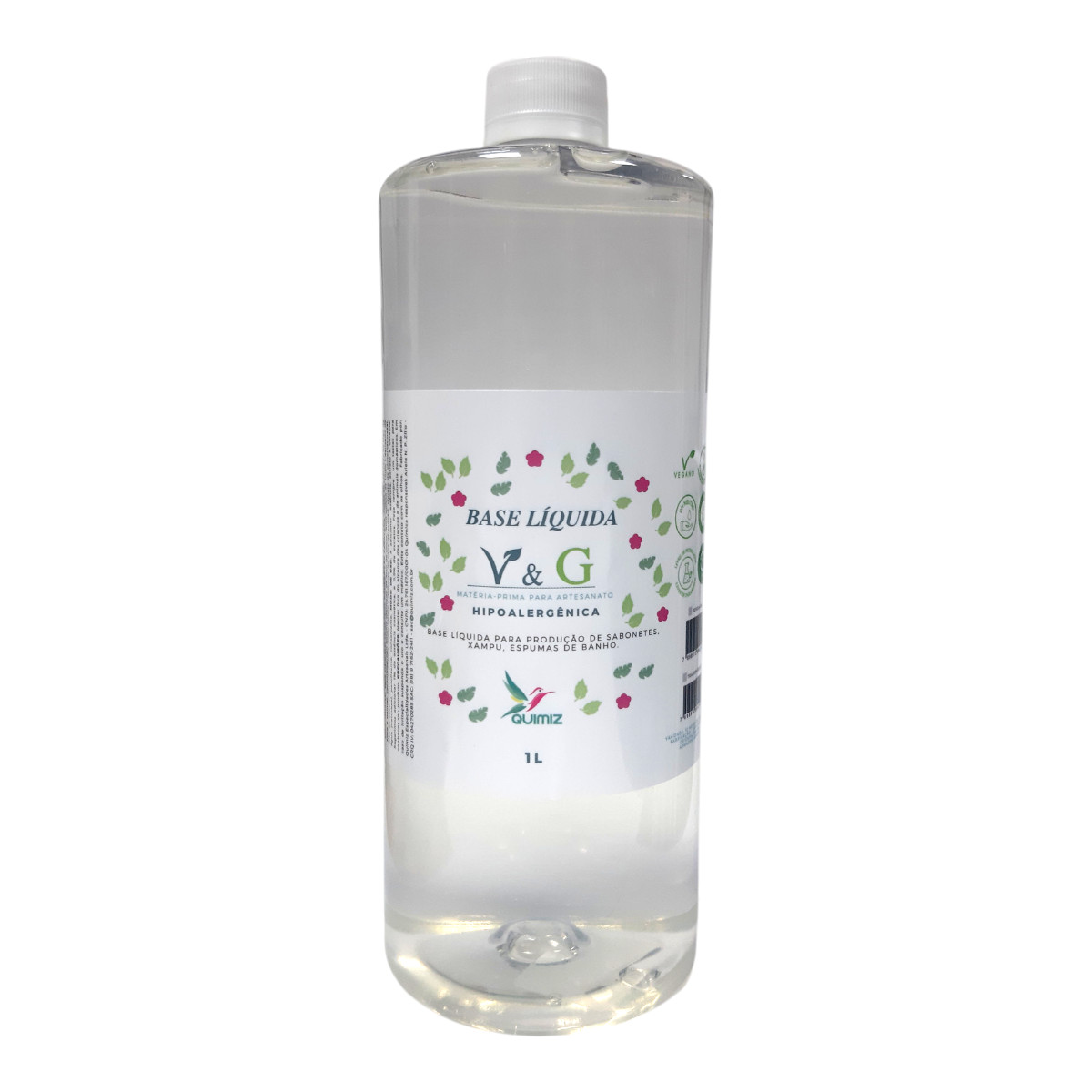 Base Transparente Para Jabón Líquido 1 L