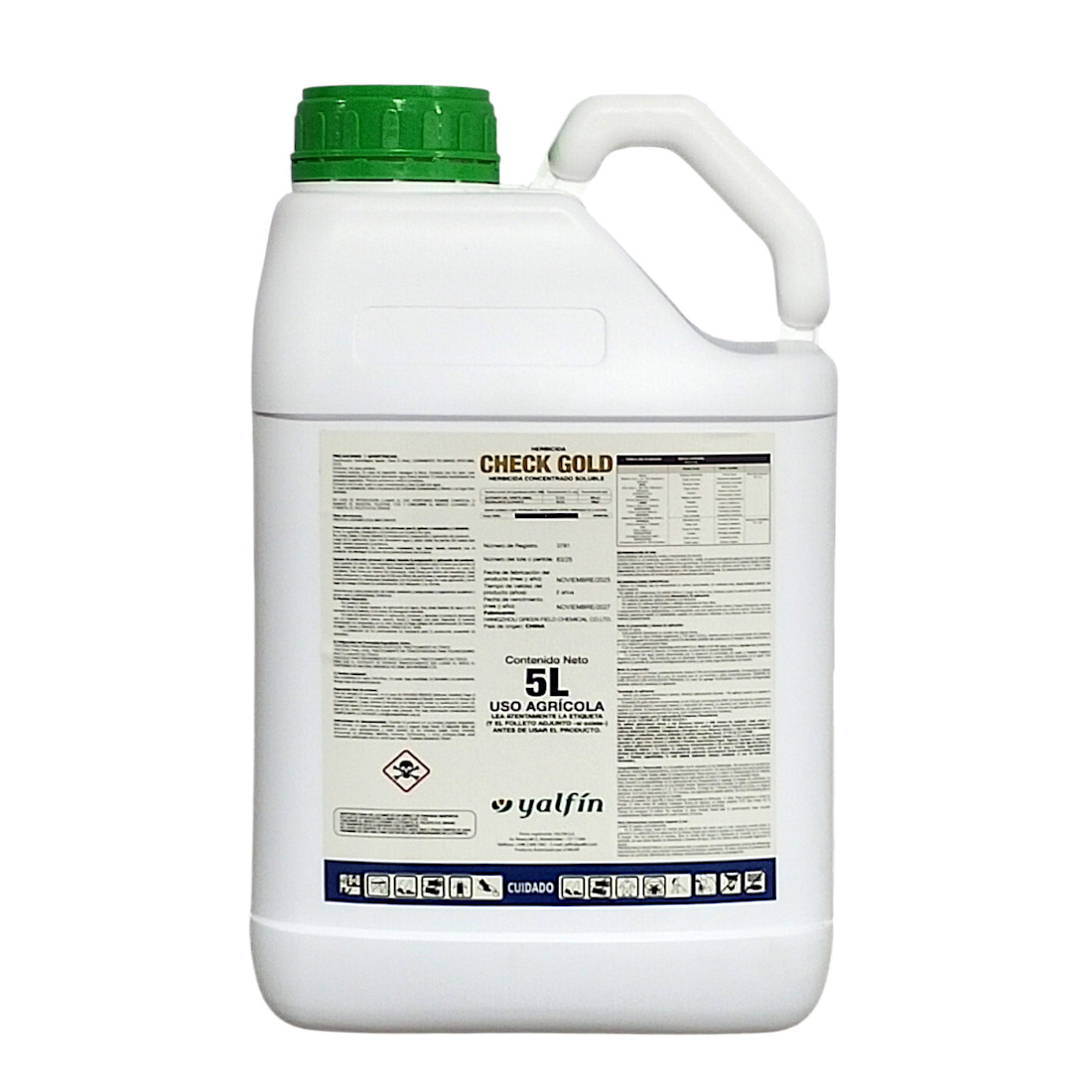 Herbicida Total Mata Yuyos Glifosato - 5 L - Imagen 2
