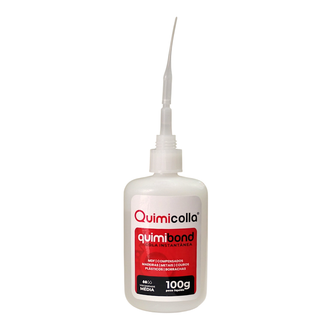 Quimibond Adhesivo Instantáneo Cianoacrilato Quimicolla 100 g - 10 unidades - Imagen 4