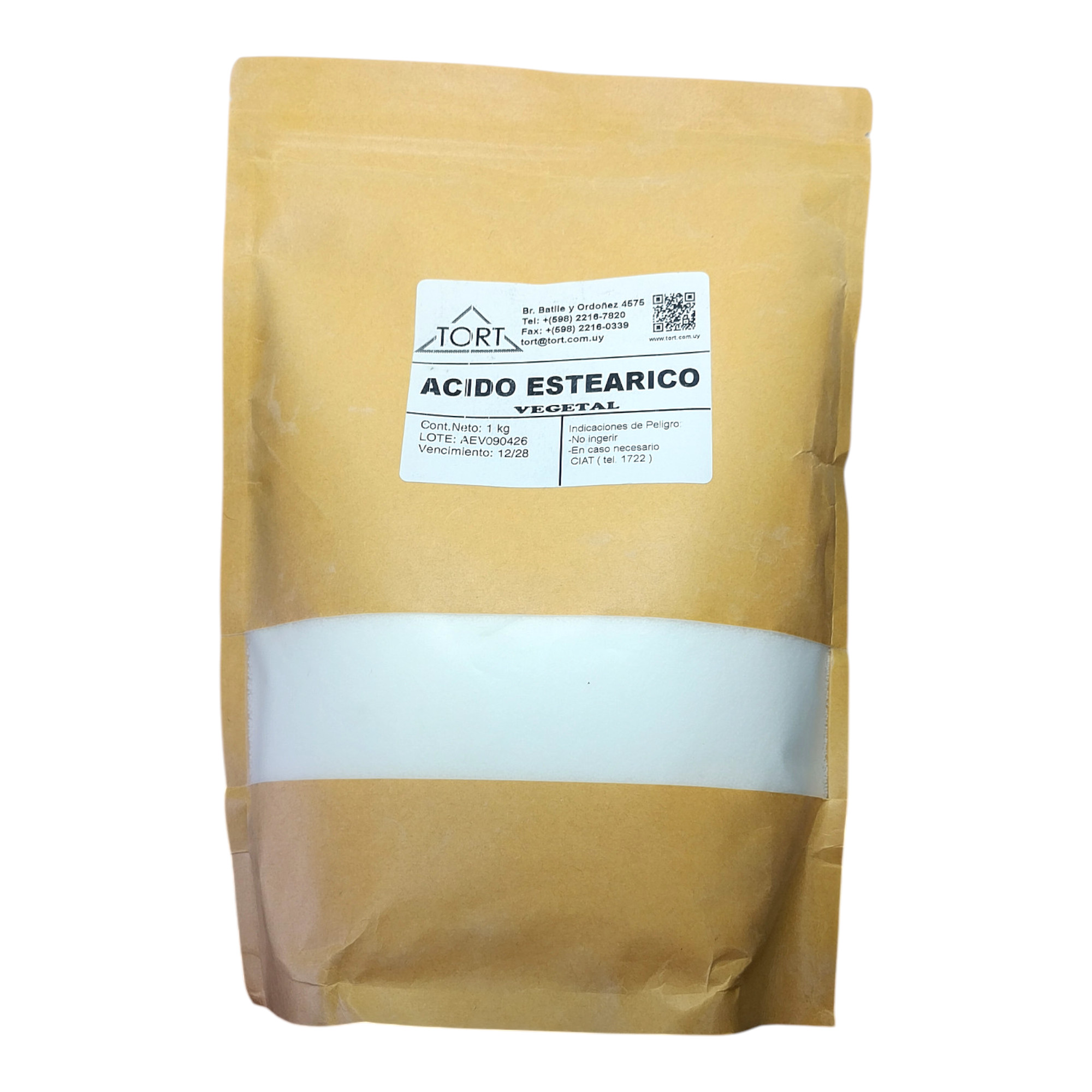 Ácido Esteárico Vegetal Aditivo Para Velas 250 g