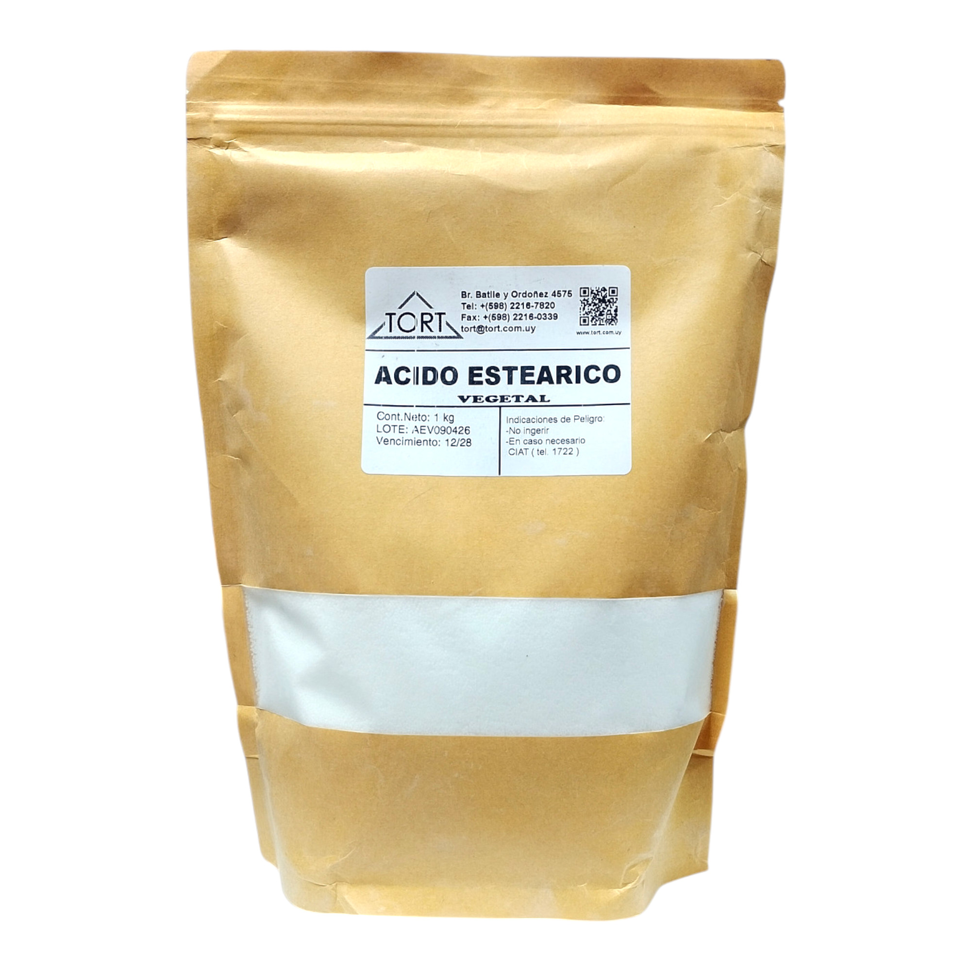 Ácido Esteárico Vegetal Aditivo Para Velas 250 g - Imagen 2