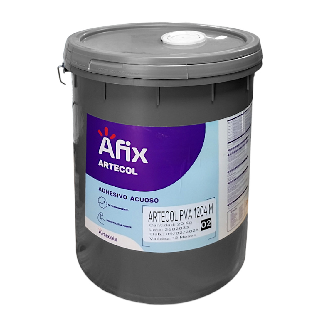 Cola Fría Madera Ultra Rápida D3 Afix Carpincol 20 Kg
