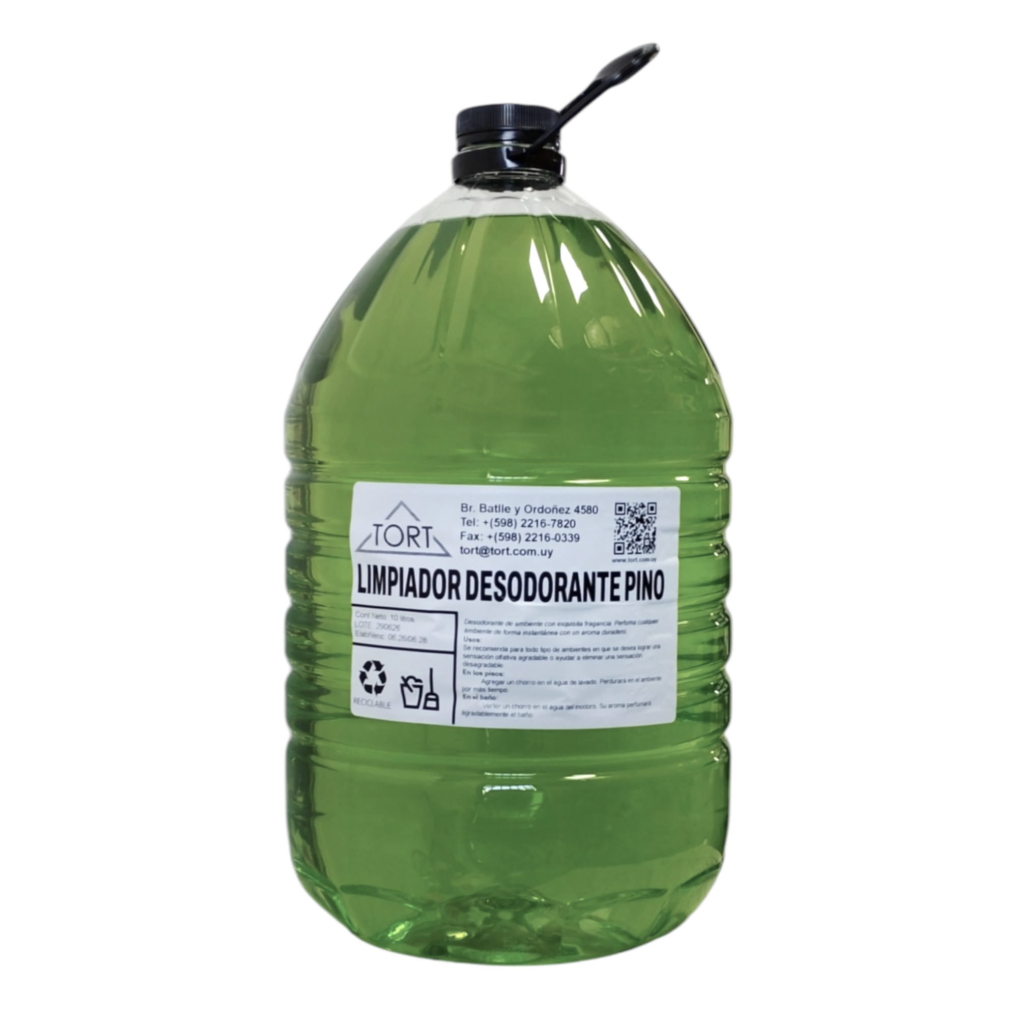 Limpiador Desodorante 10 L Pino